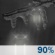 Tuesday Night: Rain before 10pm, then sleet between 10pm and 4am, then freezing rain after 4am. Low around 28. Calm wind. Chance of precipitation is 90%. New sleet accumulation of less than a half inch possible. Tuesday Night: Rain before 10pm, then sleet between 10pm and 4am, then freezing rain after 4am. Low around 28. Calm wind. Chance of precipitation is 90%. New sleet accumulation of less than a half inch possible.