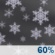 Tonight: Snow likely, mainly before 10pm. Cloudy, with a low around 18. Calm wind. Chance of precipitation is 60%. New snow accumulation of less than a half inch possible. Tonight: Snow likely, mainly before 10pm. Cloudy, with a low around 18. Calm wind. Chance of precipitation is 60%. New snow accumulation of less than a half inch possible.