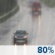 Today: Rain and possibly a thunderstorm before 11am, then a chance of rain between 11am and 2pm, then rain likely and possibly a thunderstorm after 2pm. High near 59. Light and variable wind becoming south around 6 mph in the afternoon. Winds could gust as high as 22 mph. Chance of precipitation is 80%. New rainfall amounts between a quarter and half of an inch possible. Today: Rain and possibly a thunderstorm before 11am, then a chance of rain between 11am and 2pm, then rain likely and possibly a thunderstorm after 2pm. High near 59. Light and variable wind becoming south around 6 mph in the afternoon. Winds could gust as high as 22 mph. Chance of precipitation is 80%. New rainfall amounts between a quarter and half of an inch possible.