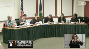 Brattleboro Selectboard Feb 5