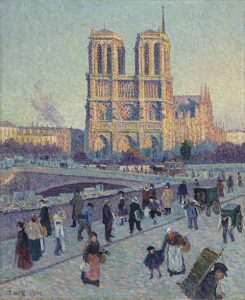 Notre Dame de Paris by Maximillian Luce