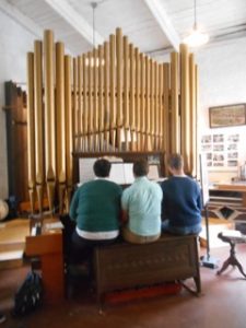 Organ trio at Estey Organ Museum