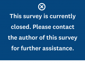 survey closed