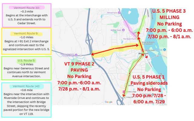 Phases 1-3 and Parking