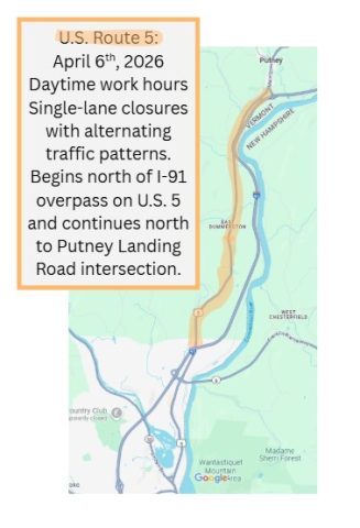2026 03 24 Work Start Putney Rd Map
