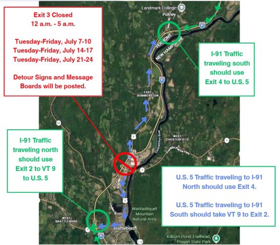  Exit 3 Closure